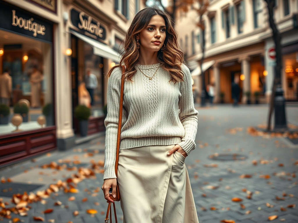 100dechipuri | Culoarea crem și outfituri casual: Idei de stil