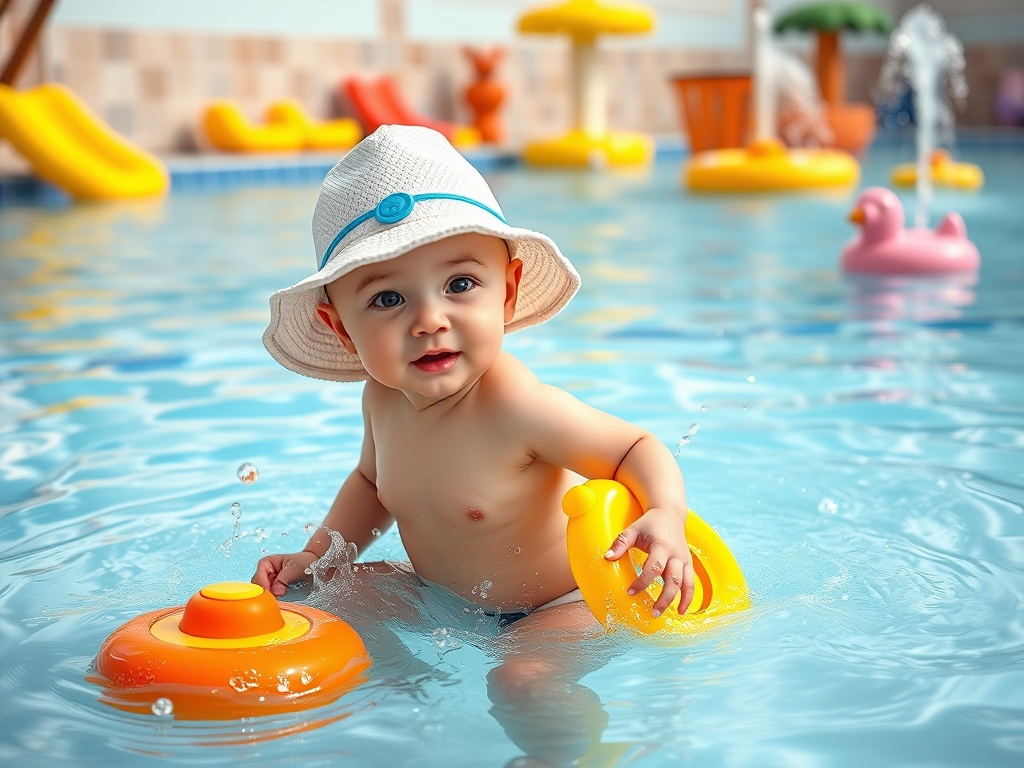 100dechipuri | Reguli de siguranță la piscină pentru bebeluși