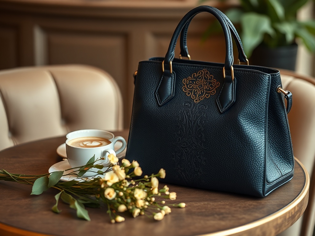 100dechipuri | Genți statement: cheia pentru a revitaliza un outfit monocrom