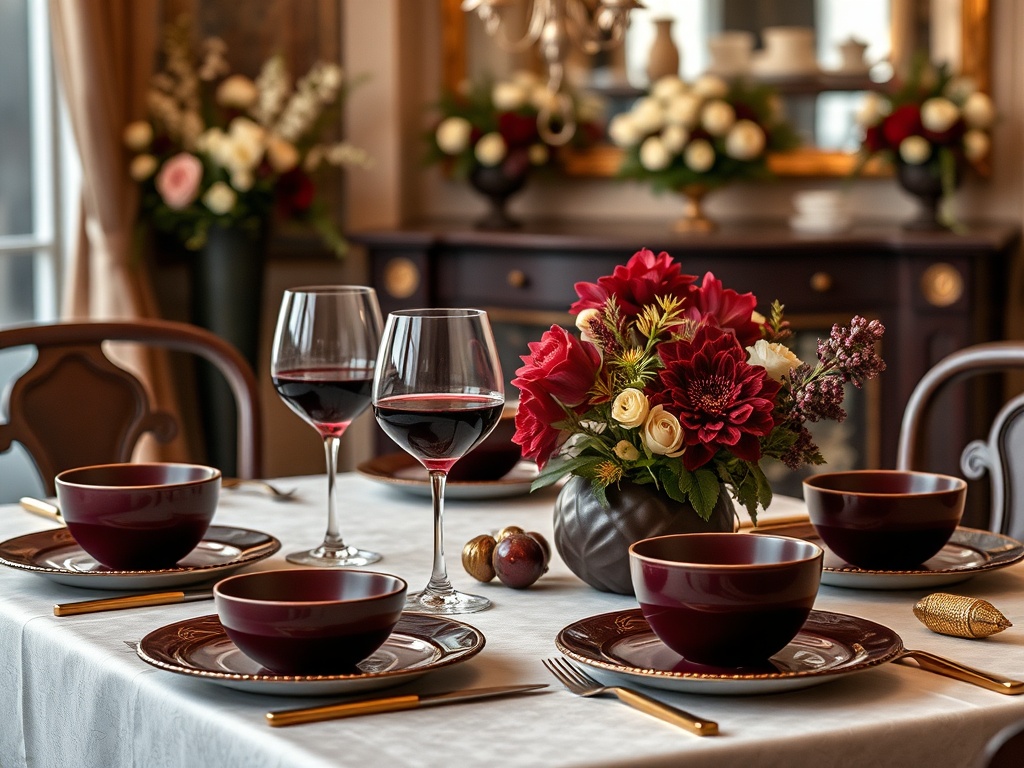 100dechipuri | Tendințe în culori vin roșu închis și burgundy închis