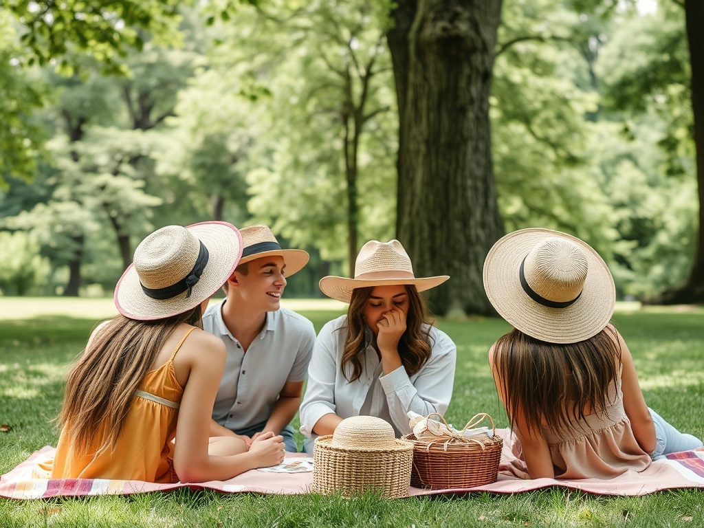 100dechipuri | Cum să porți o pălărie de paie