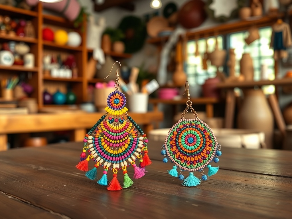 100dechipuri | Cum să îți alegi o pereche de cercei pentru un look boem 100dechipuri | Cum să îți alegi o pereche de cercei pentru un look boem